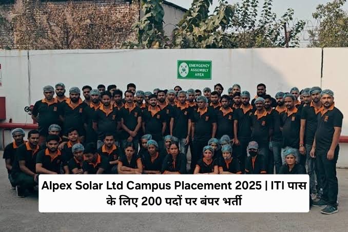 Alpex Solar Ltd Campus Placement 2025